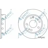 Тормозной диск APEC BRAKING DSK545 5HGS1 MMJOA A1 1265436053