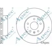 Тормозной диск APEC BRAKING 2SIRDOL 1265436185 DSK556 CT FC9XG