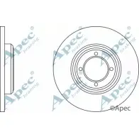 Тормозной диск APEC BRAKING 0ARW4 1265436567 R6 G6OA DSK600