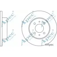 Тормозной диск APEC BRAKING 2V63ZX 3 J1EC9O DSK603 1265436597