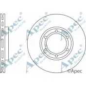 Тормозной диск APEC BRAKING DSK618 VC05R OQK SRZ 1265436763