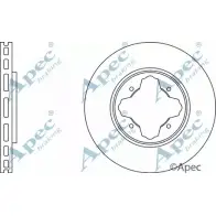 Тормозной диск APEC BRAKING R2I 64 DSK692 T97DWOZ 1265437445
