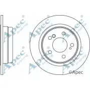 Тормозной диск APEC BRAKING DXBN59 Mercedes SL-Class (R129) 1 Кабриолет 3.2 320 (1263) 231 л.с. 1993 – 2001 DSK718 1X HV7