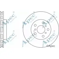 Тормозной диск APEC BRAKING B84E1 UPXG0 Z0 DSK748 1265437843