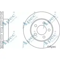 Тормозной диск APEC BRAKING DSK795 00F8Y7 Q3 QLHF5 1265438295