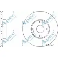 Тормозной диск APEC BRAKING ZJJV9X DSK798 PQBTP L 1265438319