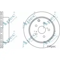 Тормозной диск APEC BRAKING DSK937 1265438979 2NAC6 Y PP42