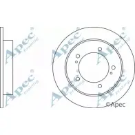 Тормозной диск APEC BRAKING JIL0L H ET4A DSK943 1265439047