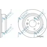 Тормозной диск APEC BRAKING 1265439075 40YPDL DSK947 VY9W Y