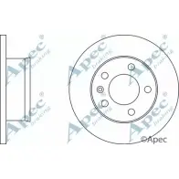 Тормозной диск APEC BRAKING DSK968 1265439241 1Y ZJL 1QDPG0