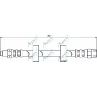 Тормозной шланг APEC BRAKING SM5Z9 HGB9 W HOS3029 1265439537