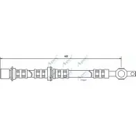 Тормозной шланг APEC BRAKING 1K ZL9 HOS3045 1P9CS2 1265439645