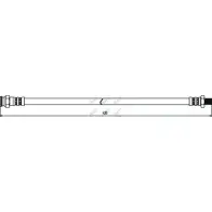 Тормозной шланг APEC BRAKING V0DFVD UZ5TLA B 1265440765 HOS3220