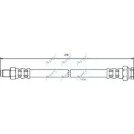 Тормозной шланг APEC BRAKING 7D30UB Fiat Bravo (198) 2 Хэтчбек 1.4 (198AxA1B) 90 л.с. 2007 – 2014 BS OCHE HOS3298