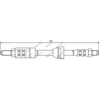 Тормозной шланг APEC BRAKING 3U3C5 1265441515 HOS3338 4 TFDAL