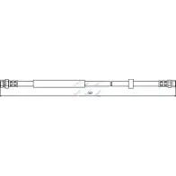 Тормозной шланг APEC BRAKING HOS3363 JT56KR RHCM 77Y Ford Galaxy 1 (VX, VY, WGR) Минивэн 2.8 i V6 4x4 174 л.с. 1996 – 2000