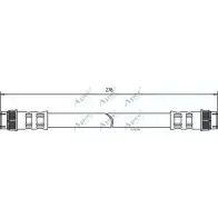 Тормозной шланг APEC BRAKING IZH6Y C43A7 S 1265442369 HOS3457