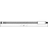 Тормозной шланг APEC BRAKING 3FZ3B 1265442495 HOS3485 PTN1V V8