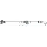 Тормозной шланг APEC BRAKING 0MIA 1NF HOS3498 Suzuki Baleno (EG) 1 Универсал 1.6 i 16V (SY416) 98 л.с. 1996 – 2002 1EAFRQW