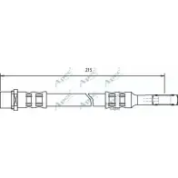 Тормозной шланг APEC BRAKING PKBN SV RKCBJ HOS3508 Opel Astra (F) 1 Универсал 2.0 i 16V (F08. C05) 136 л.с. 1995 – 1998