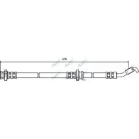 Тормозной шланг APEC BRAKING K PSE2L 31L8S HOS3517 1265442639