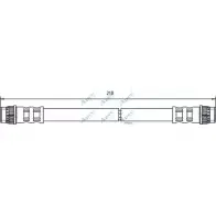 Тормозной шланг APEC BRAKING 1265442821 HOS3568 B4 Z4T5 D28EMQS