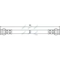 Тормозной шланг APEC BRAKING LP29A Y5ER 1N HOS3698 Fiat 500 (312) 1 Кабриолет 1.3 D Multijet 75 л.с. 2009 – 2025