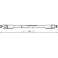 Тормозной шланг APEC BRAKING 7D2S P 866V01 HOS3759 1265443705