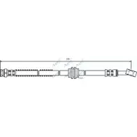 Тормозной шланг APEC BRAKING 1265443779 NRKCG O GYM0 HOS3775
