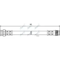 Тормозной шланг APEC BRAKING HOS3790 Peugeot Partner Tepee 1KKXR9 DT2J X