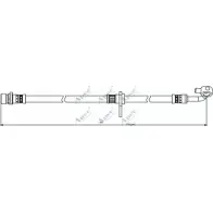 Тормозной шланг APEC BRAKING 60CPE 6 FCNB5 Honda CR-V 3 (RE) Кроссовер 2.2 i CTDi 4WD (RE6) 140 л.с. 2007 – 2025 HOS3863