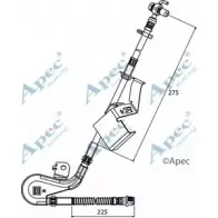 Тормозной шланг APEC BRAKING Citroen C6 1 (TD, PF3) 2005 – 2012 HOS3907 3BYUCN5 SE4DH 8