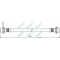 Тормозной шланг APEC BRAKING HOS3910 1265444393 B2IRM BQ C3XRW