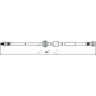 Тормозной шланг APEC BRAKING 1265444543 A L2N5N 6I51EIY HOS3929