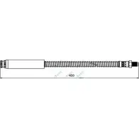 Тормозной шланг APEC BRAKING Land Rover Defender 1 (L316) Внедорожник IP CIYVZ HOS3934 N96E52