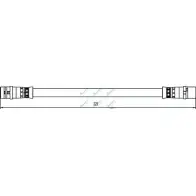 Тормозной шланг APEC BRAKING 1265444631 HOS3960 Y22HR X64K 0XT