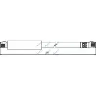 Тормозной шланг APEC BRAKING Q2YX6N4 DL83 G HOS3965 1265444653