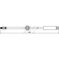 Тормозной шланг APEC BRAKING VK7N N HOS3967 TCI2X Peugeot Boxer 3 (250) Фургон 2.2 HDi 110 110 л.с. 2011 – 2024