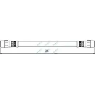 Тормозной шланг APEC BRAKING 1265445113 HOS4107 9QZN3RL PM Z7L