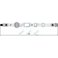 Тормозной шланг APEC BRAKING HOS4109 YAIF91C H06J Q Volvo S60 2 (134) Седан 1.6 T4 180 л.с. 2010 – 2015