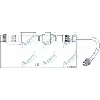 Тормозной шланг APEC BRAKING 1265445161 HOS4119 8GNCO E 02PN2M