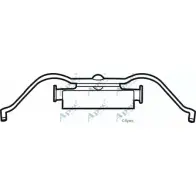 Комплектующие, тормозные колодки APEC BRAKING KIT1183 Volkswagen Transporter (T4) 4 Автобус 2.5 TDI 102 л.с. 1995 – 2003 E0BTL I 8PHL4C1