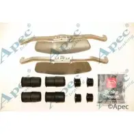 Комплектующие, тормозные колодки APEC BRAKING KIT1222 Audi TT (8J3) 2 Купе 2.0 Tts Quattro 272 л.с. 2008 – 2014 INAZE W0 WRN