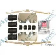 Комплектующие, тормозные колодки APEC BRAKING PG6YL 3M KIT1226 1265445373 05TL6