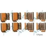 Комплектующие, тормозные колодки APEC BRAKING KIT568 1265445401 6WB 2M SIBGA