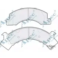 Тормозные колодки, дисковые, комплект APEC BRAKING PAD1054 1265452787 YONO U 73YQZFA