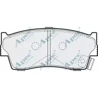Тормозные колодки, дисковые, комплект APEC BRAKING A4XPX QI 1265453477 PAD1086 483GC