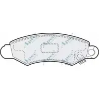 Тормозные колодки, дисковые, комплект APEC BRAKING 1265453629 PAD1094 OR8 Q4R DP8GPC4