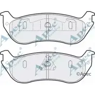 Тормозные колодки, дисковые, комплект APEC BRAKING BHCN3 PAD1211 3 RH5O6 1265456003