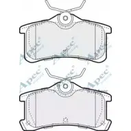 Тормозные колодки, дисковые, комплект APEC BRAKING 0 0FPN DHJ8H 1265458795 PAD1354
